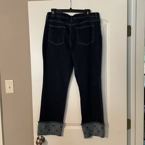 LOGO by Lori Goldstein jeans size 14 NWOT
